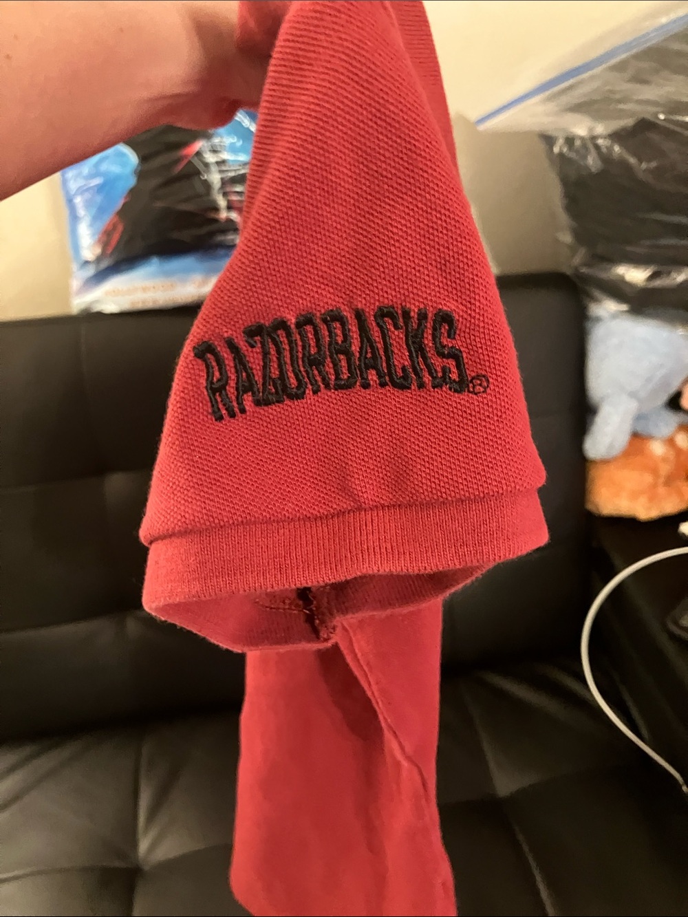 Arkansas Razorbacks Collared Shirt - Picture 3 of 6